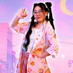 Ota-Q Apparel Kawaii Magical Girl Anime Kimono Cover